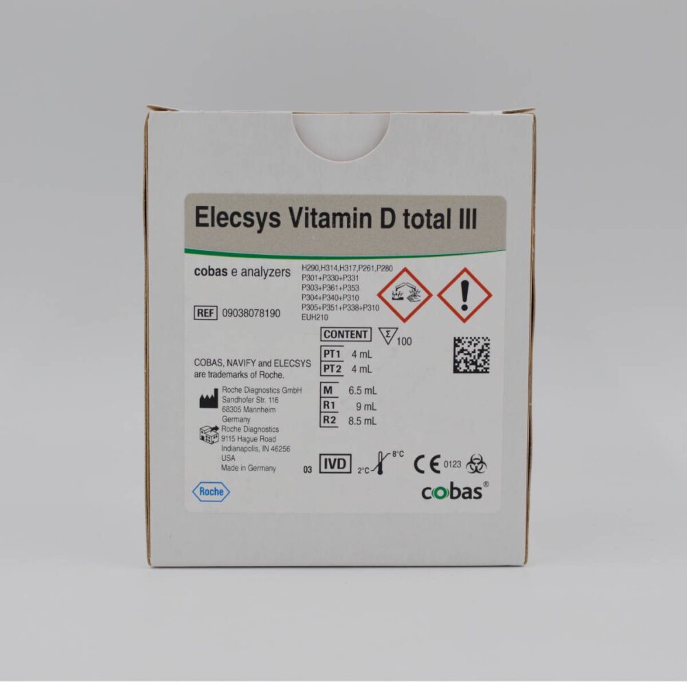 Aντιδραστήριο VITAMIN D TOTAL IIΙ για Roche Cobas 6000 – 100 Tεστ - Image 1
