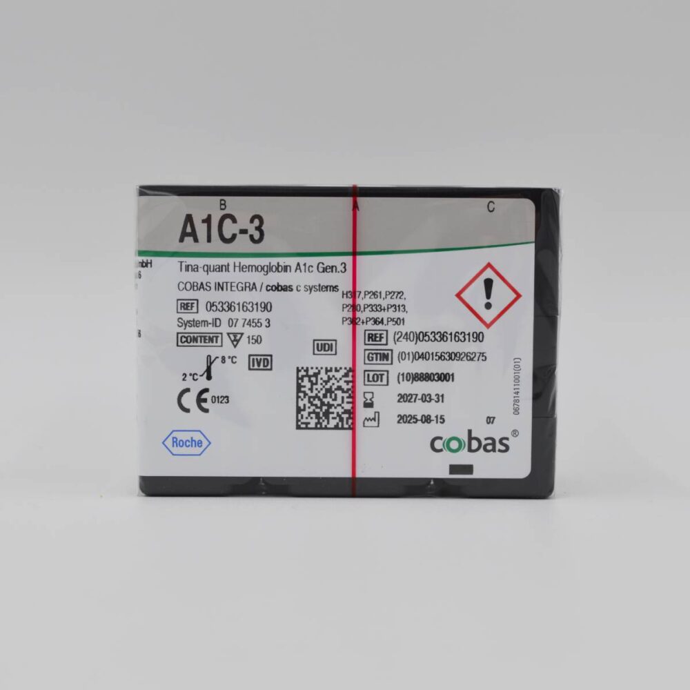 A1C-3 Αντιδραστήριο HbA1c TQ –GEN3 (whole blood) 150 TEST για Roche Cobas Integra 400 / 400+ - Image 1
