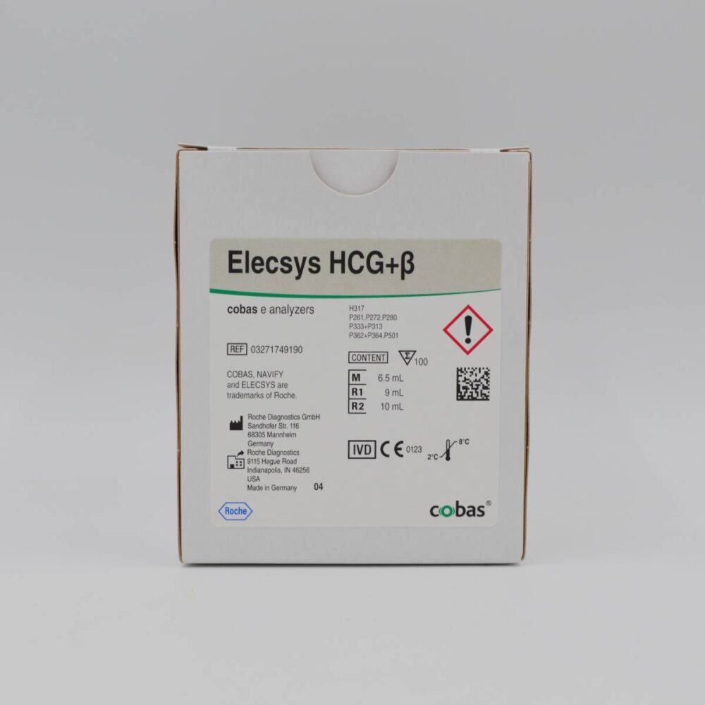 ELECSYS HCG+β Aντιδραστήριο HCG+β Elecsys για Roche Cobas 6000– 100 Tεστ - Image 1