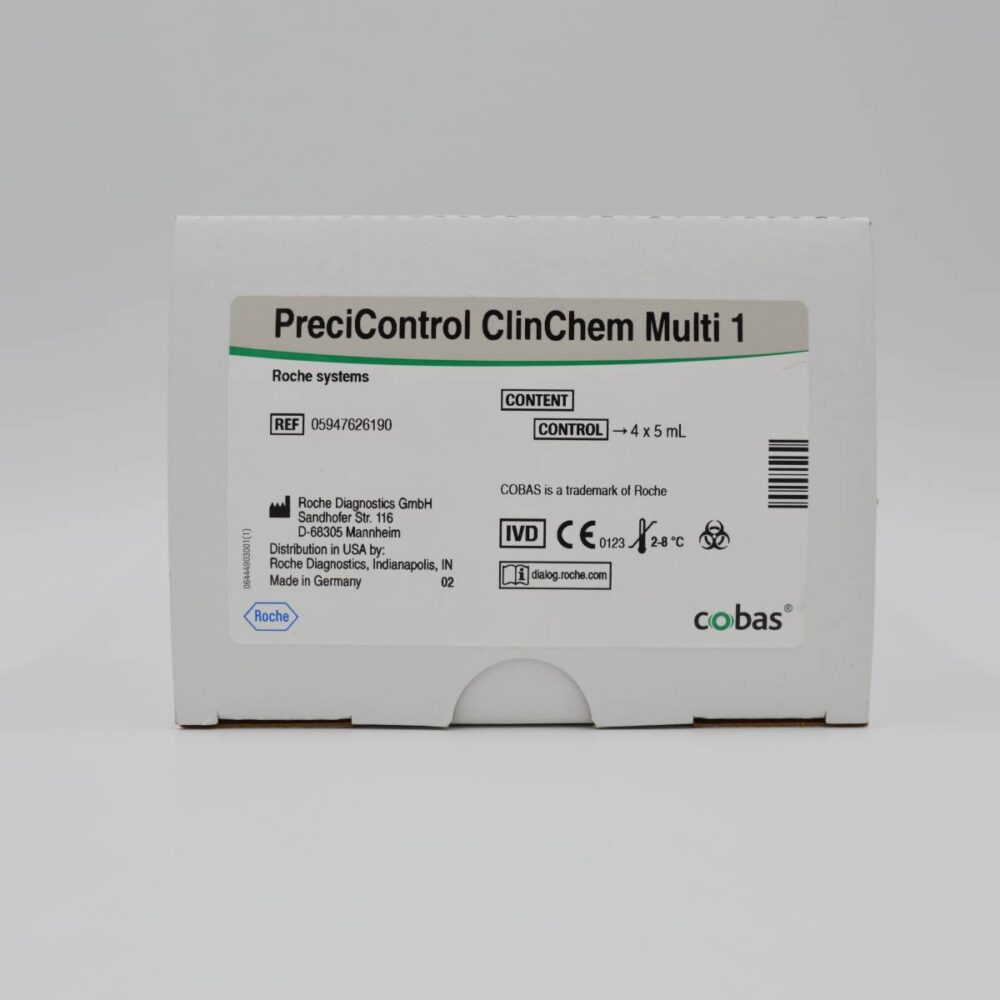 PRECICONTROL CLINCHEM MULTI 1 PRECICONTROL CLINCHEM MULTI 1- 4X5ml για Roche Cobas Integra 400 / 400+ - Image 1
