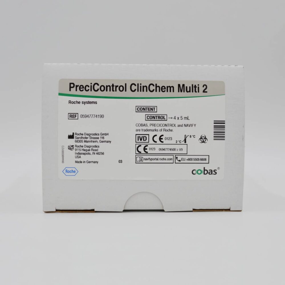 PRECICONTROL CLINCHEM MULTI 2 - 4X5ml για Roche Cobas Integra 400 / 400+ - Image 1