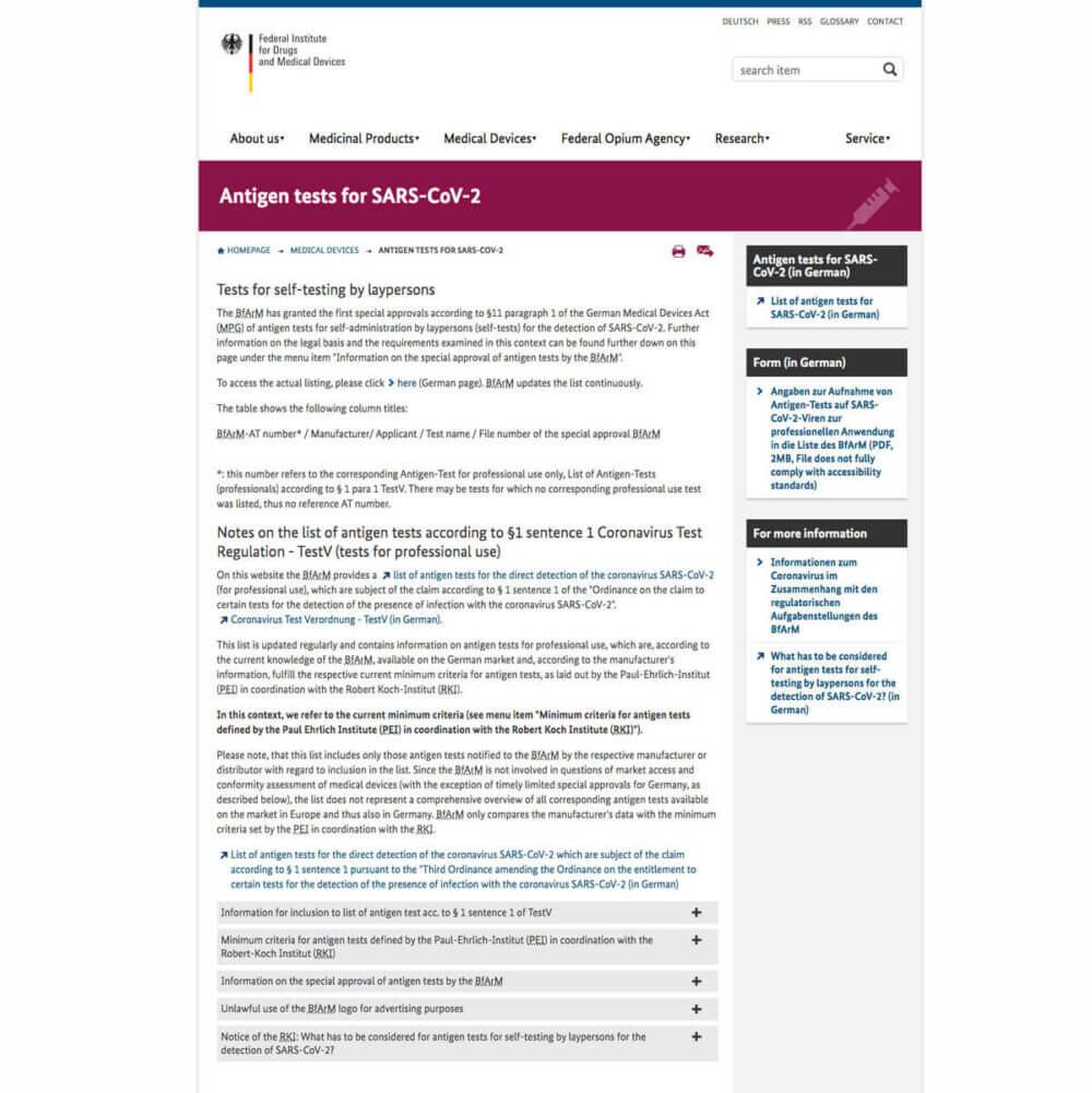 Boson Rapid Test COVID-19 με CE (συσκευασία 20τμχ.) - Image 8