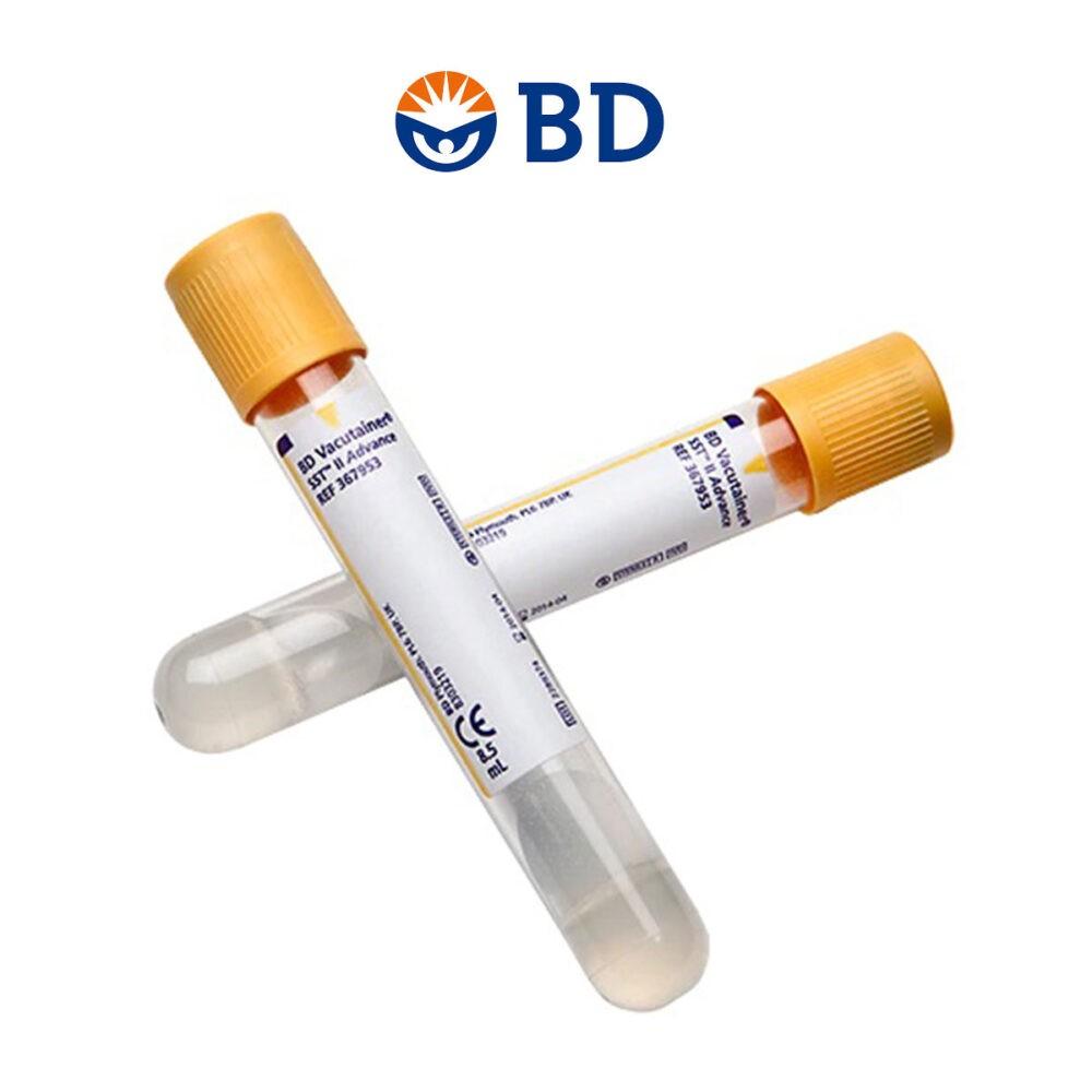 Σωληνάρια BD Vacutainer SST II 5.0ml Στατώ 100ΤΜΧ. - Image 1