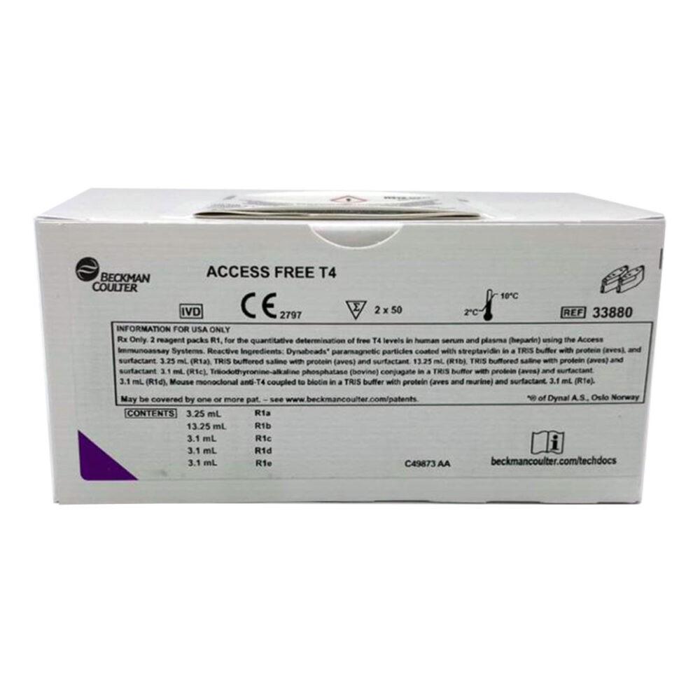 Aντιδραστήριο FREE T4 για Beckman Coulter Access 2- 100 Test - Image 1