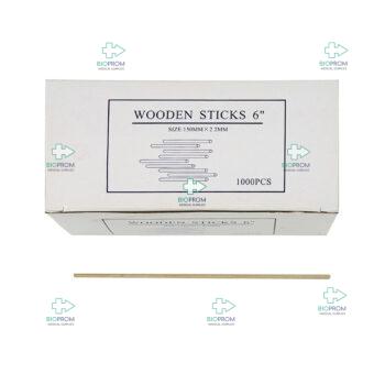 Ξύλινοι Στυλεοί Αποκόλλησης Μη Αποστειρωμένοι